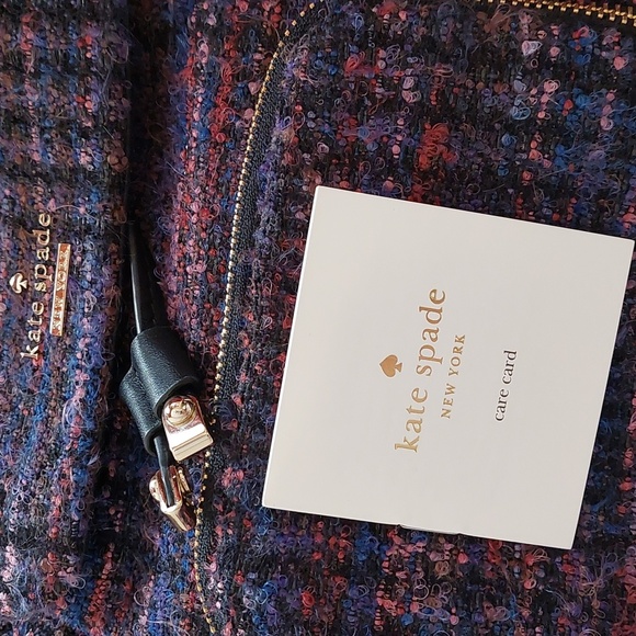 Kate Spade Multicolor Tweed Women's BACKPACK CINCH Bag - Picture 16 of 16